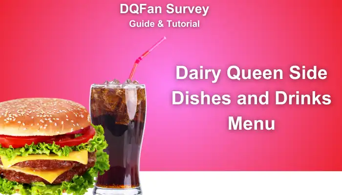 Dairy Queen Side Dishes and Drinks Menu Dairy Queen Side Dishes and Drinks Menu